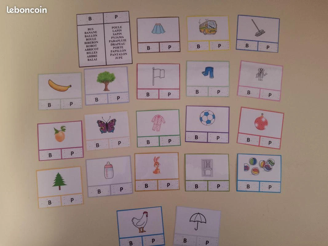 Spelling spel met klankverwirring B P – photo 2